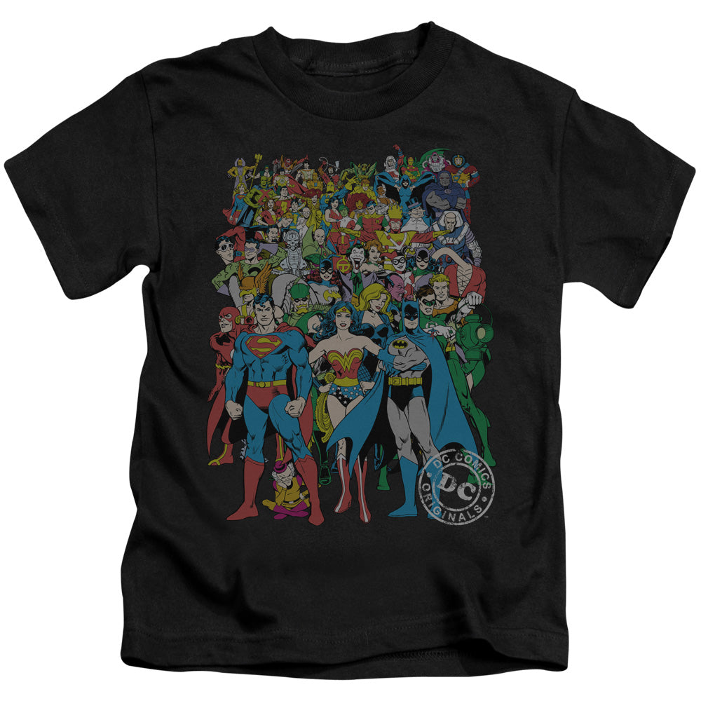 DC Comics Original Universe Juvenile Kids Youth T Shirt Black 