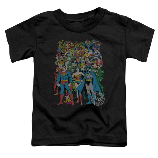 DC Comics Original Universe Toddler Kids Youth T Shirt Black