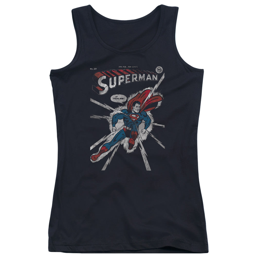 DC Comics Cover Me Womens Tank Top Shirt Black