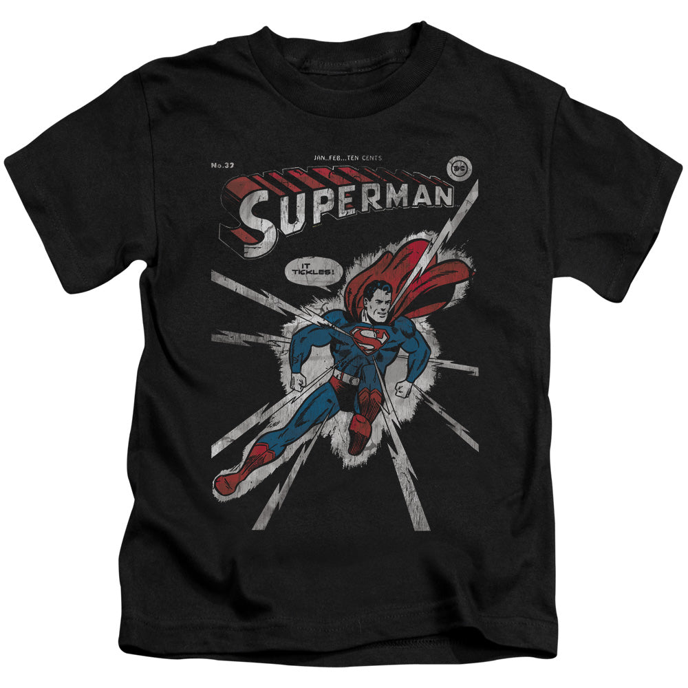 DC Comics Cover Me Juvenile Kids Youth T Shirt Black 
