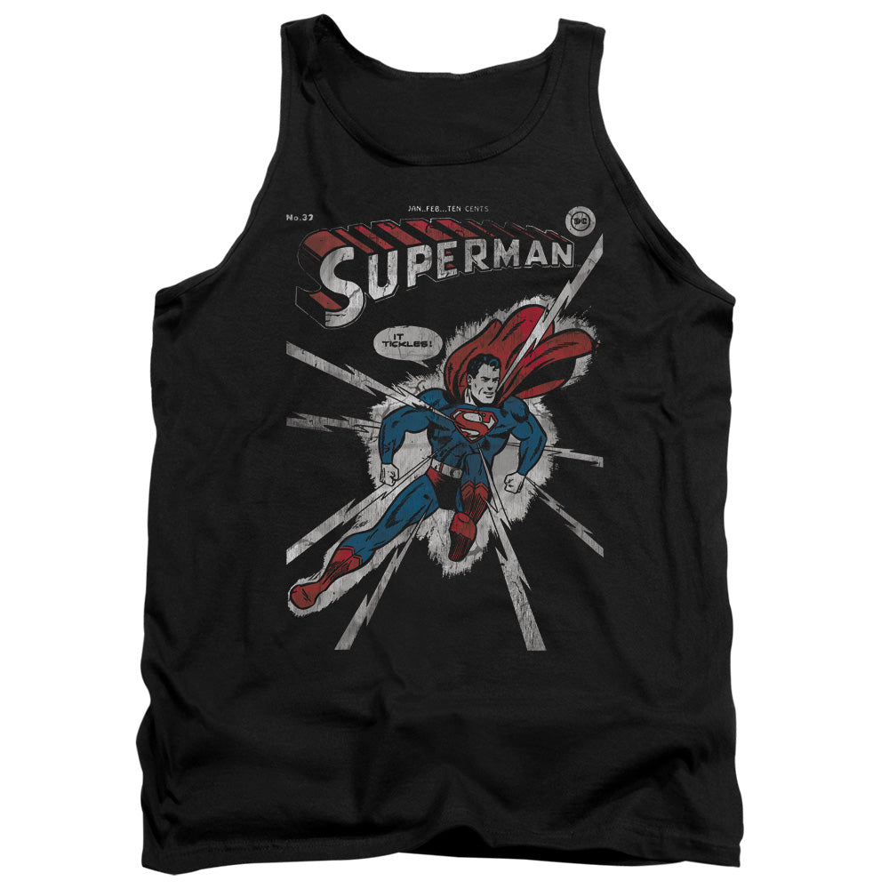 DC Comics Cover Me Mens Tank Top Shirt Black