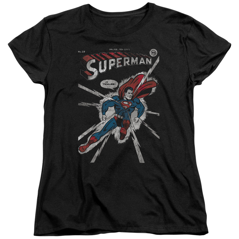 DC Comics Cover Me Womens T Shirt Black