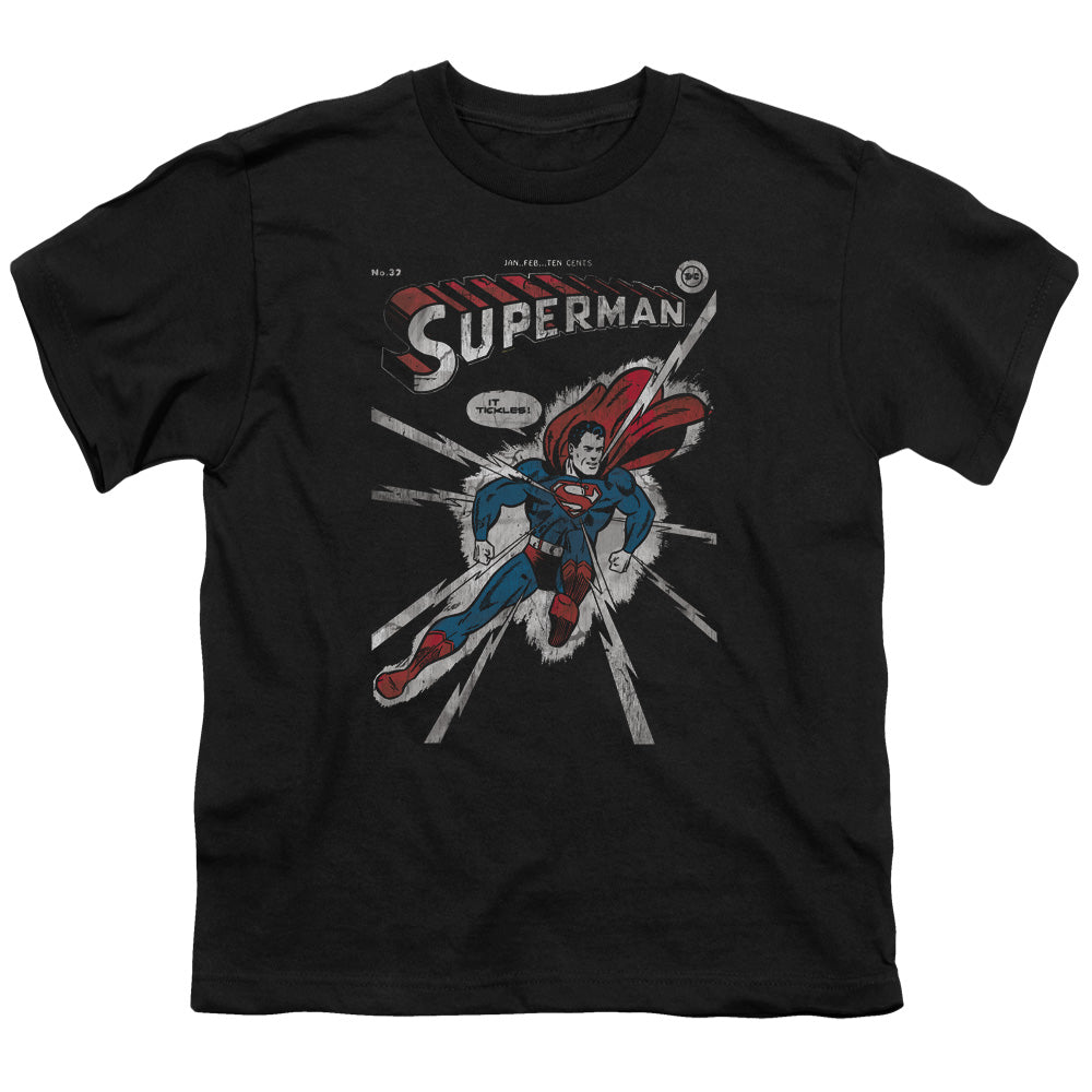 DC Comics Cover Me Kids Youth T Shirt Black