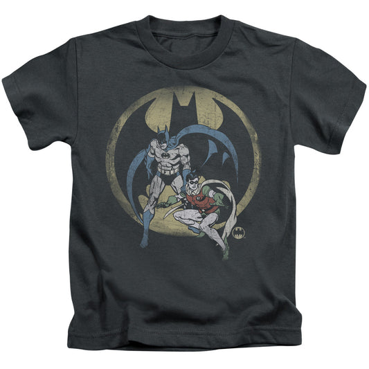 DC Comics Team Juvenile Kids Youth T Shirt Charcoal 