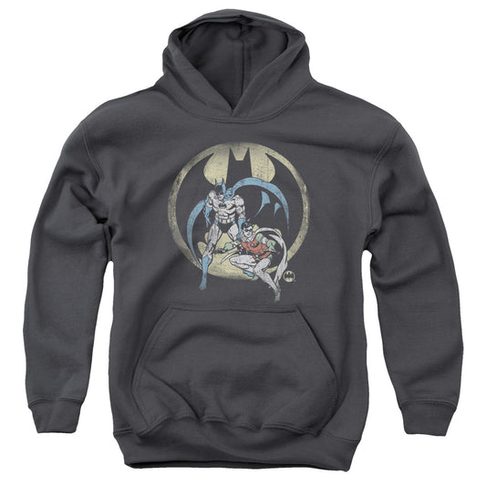 DC Comics Team Kids Youth Hoodie Charcoal