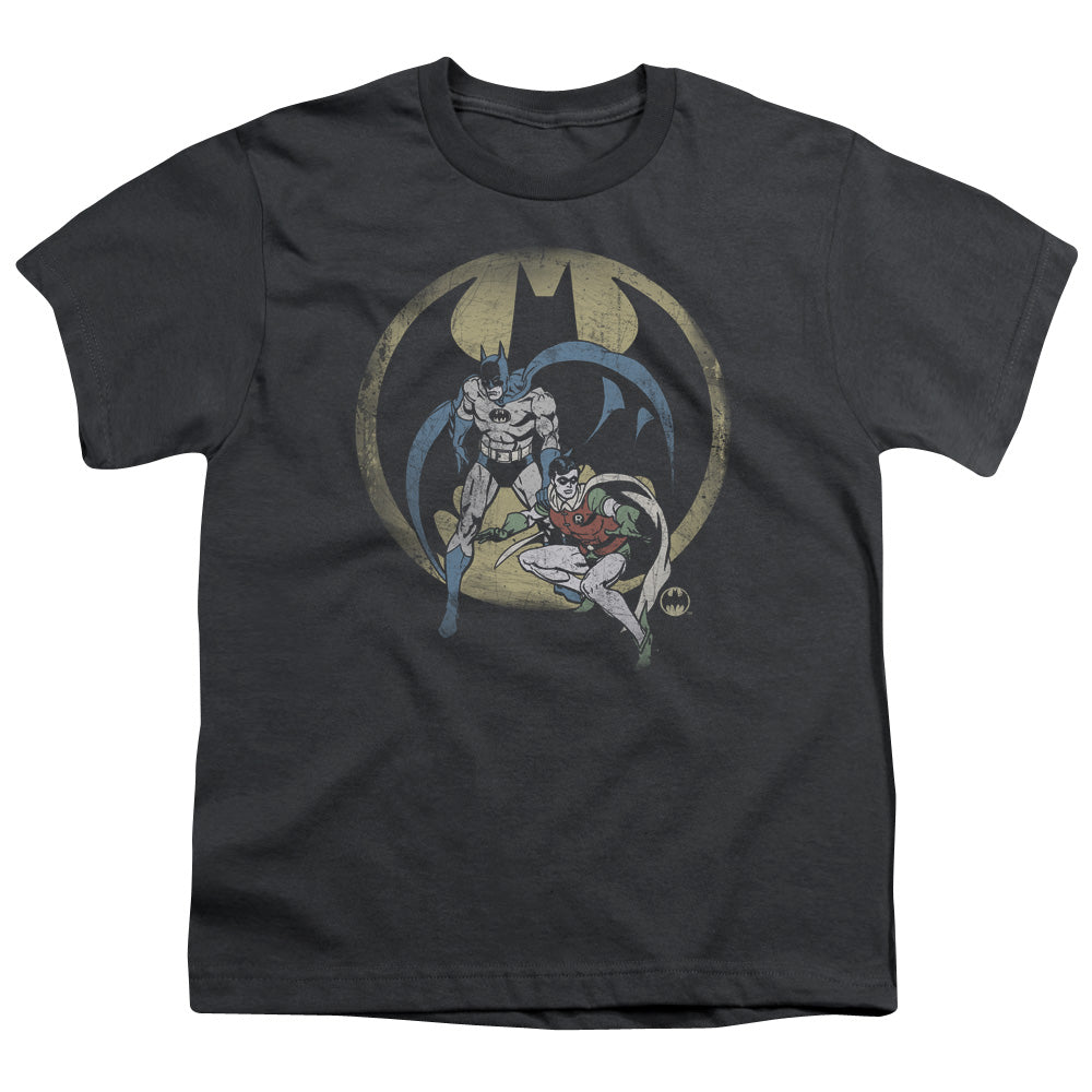 DC Comics Team Kids Youth T Shirt Charcoal