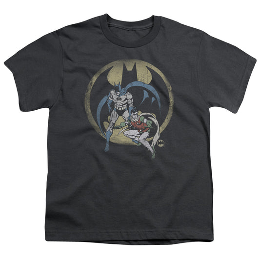 DC Comics Team Kids Youth T Shirt Charcoal