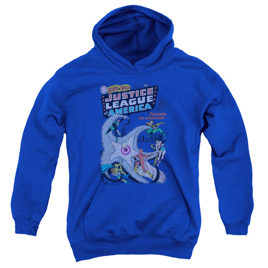 DC Comics No 28 Kids Youth Hoodie Royal
