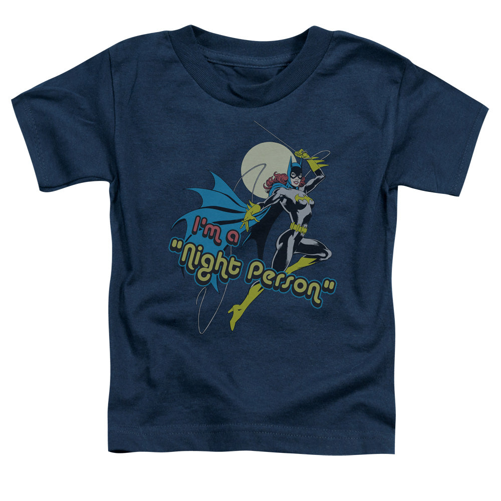 DC Comics Night Person Toddler Kids Youth T Shirt Navy Blue