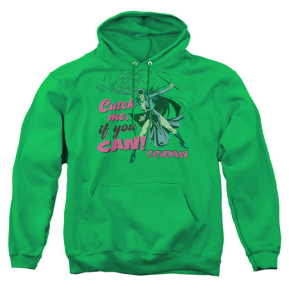 Dc Catch Me Mens Hoodie Kelly Green Officially Licensed