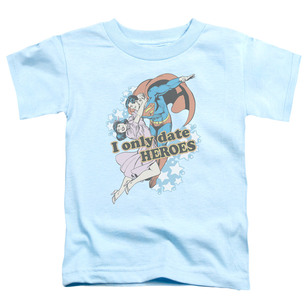 DC Comics Fickle Toddler Kids Youth T Shirt Light Blue