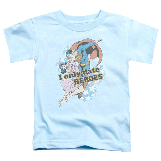 DC Comics Fickle Toddler Kids Youth T Shirt Light Blue