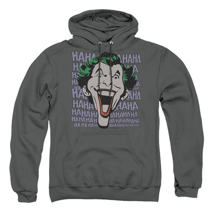 Dc Dastardly Merriment Mens Hoodie Charcoal Officially Licensed