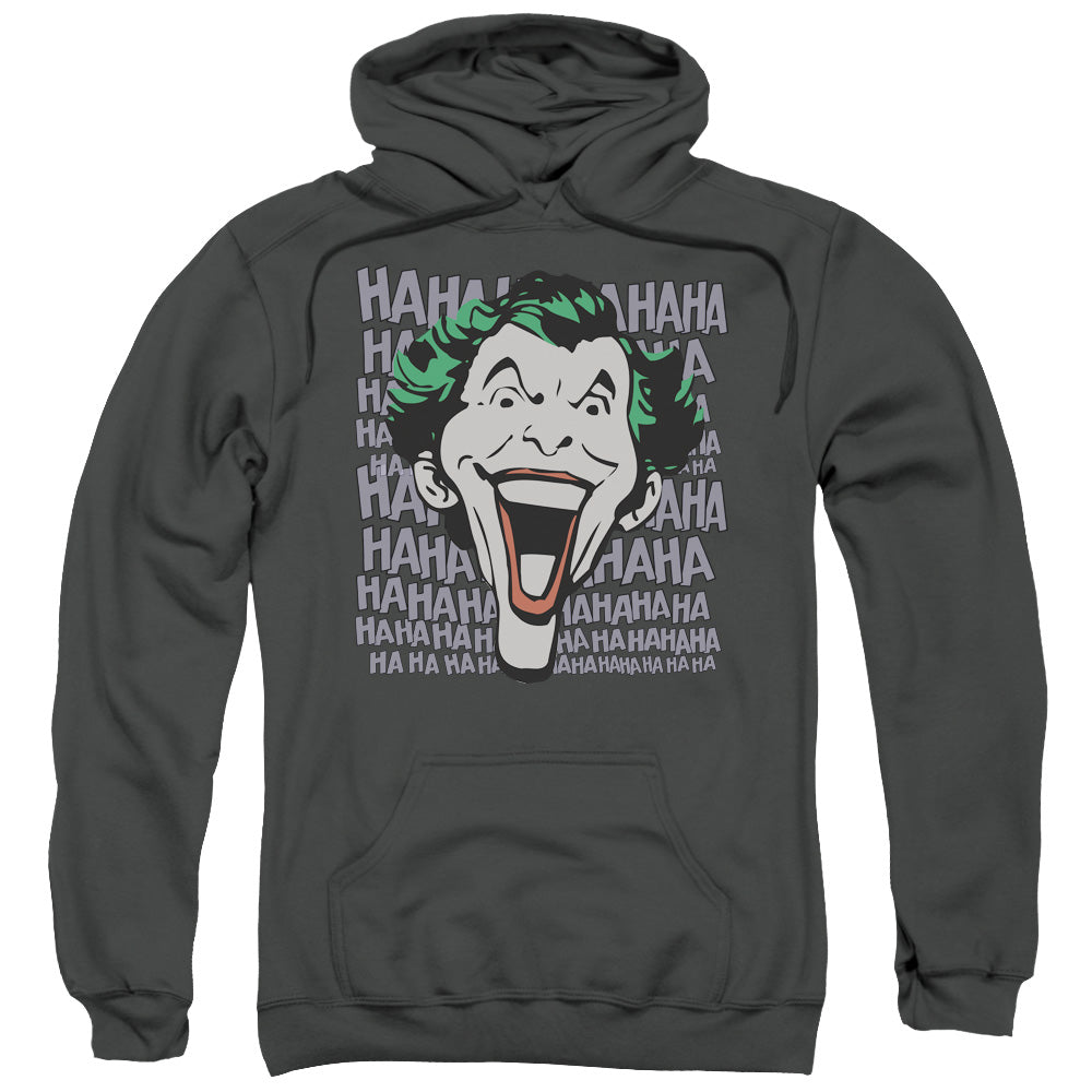 DC Comics Dastardly Merriment Mens Hoodie Charcoal