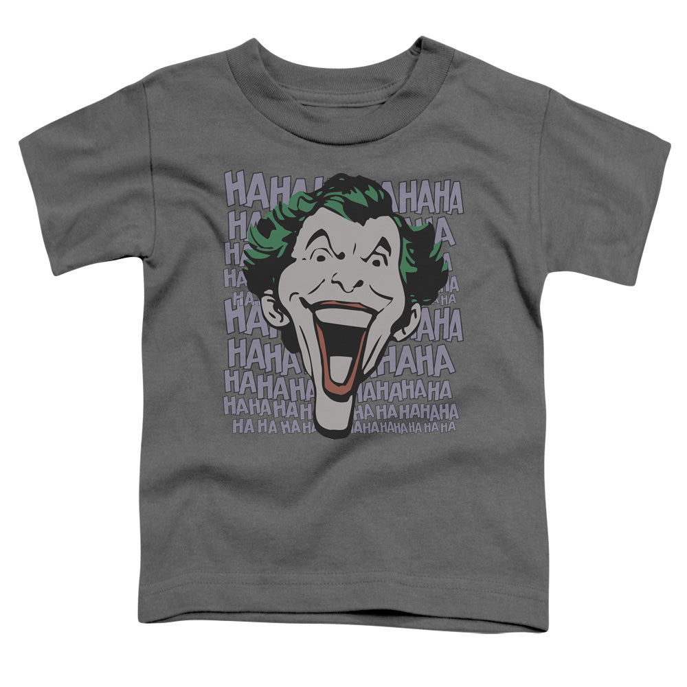 DC Comics Dastardly Merriment Toddler Kids Youth T Shirt Charcoal