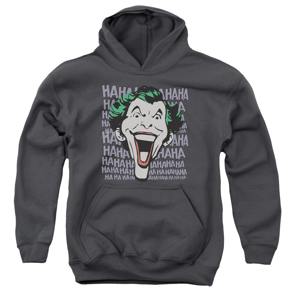 DC Comics Dastardly Merriment Kids Youth Hoodie Charcoal