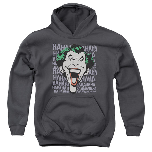 DC Comics Dastardly Merriment Kids Youth Hoodie Charcoal