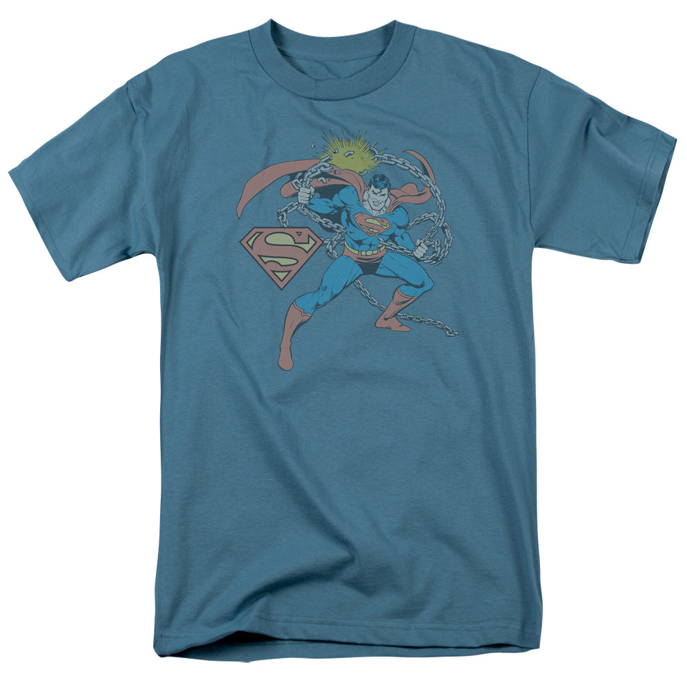 DC Comics I Hate Chains Mens T Shirt Slate