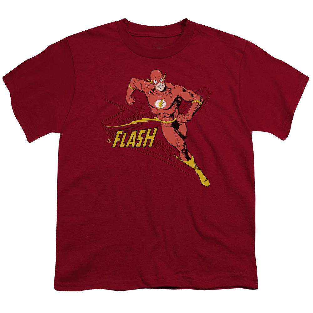 DC Comics Flash Jetstream Kids Youth T Shirt Cardinal