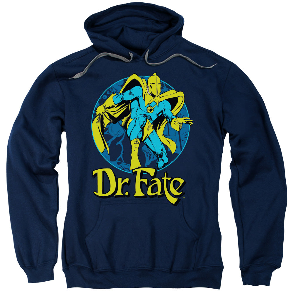 DC Comics Dr Fate Ankh Mens Hoodie Navy Blue