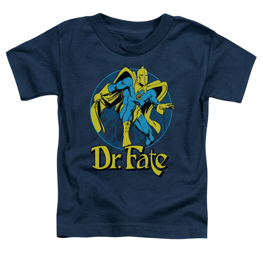 DC Comics Dr Fate Ankh Toddler Kids Youth T Shirt Navy Blue