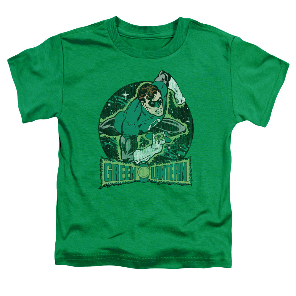 DC Comics in the Spotlight Toddler Kids Youth T Shirt Kelly Green