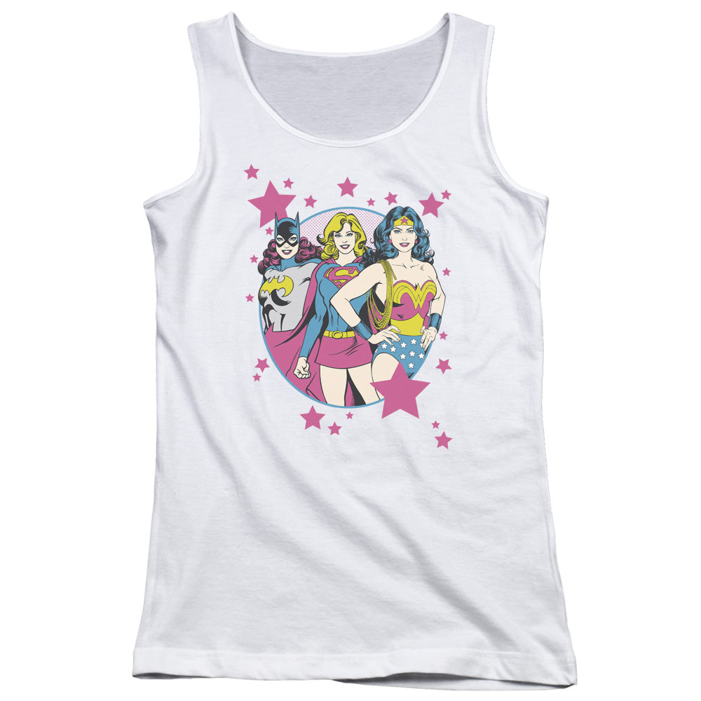 DC Comics We Are Superior Womens Tank Top Shirt White