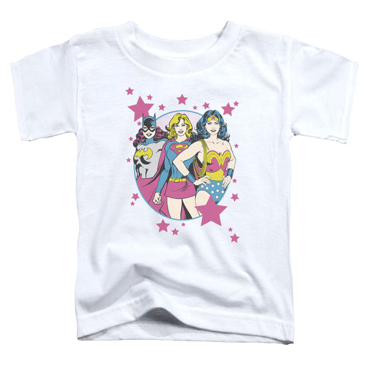 DC Comics We Are Superior Toddler Kids Youth T Shirt White