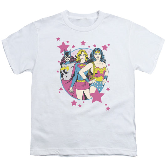 DC Comics We Are Superior Kids Youth T Shirt White