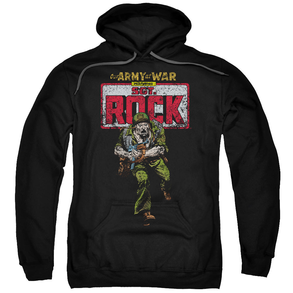 DC Comics Sgt Rock Mens Hoodie Black