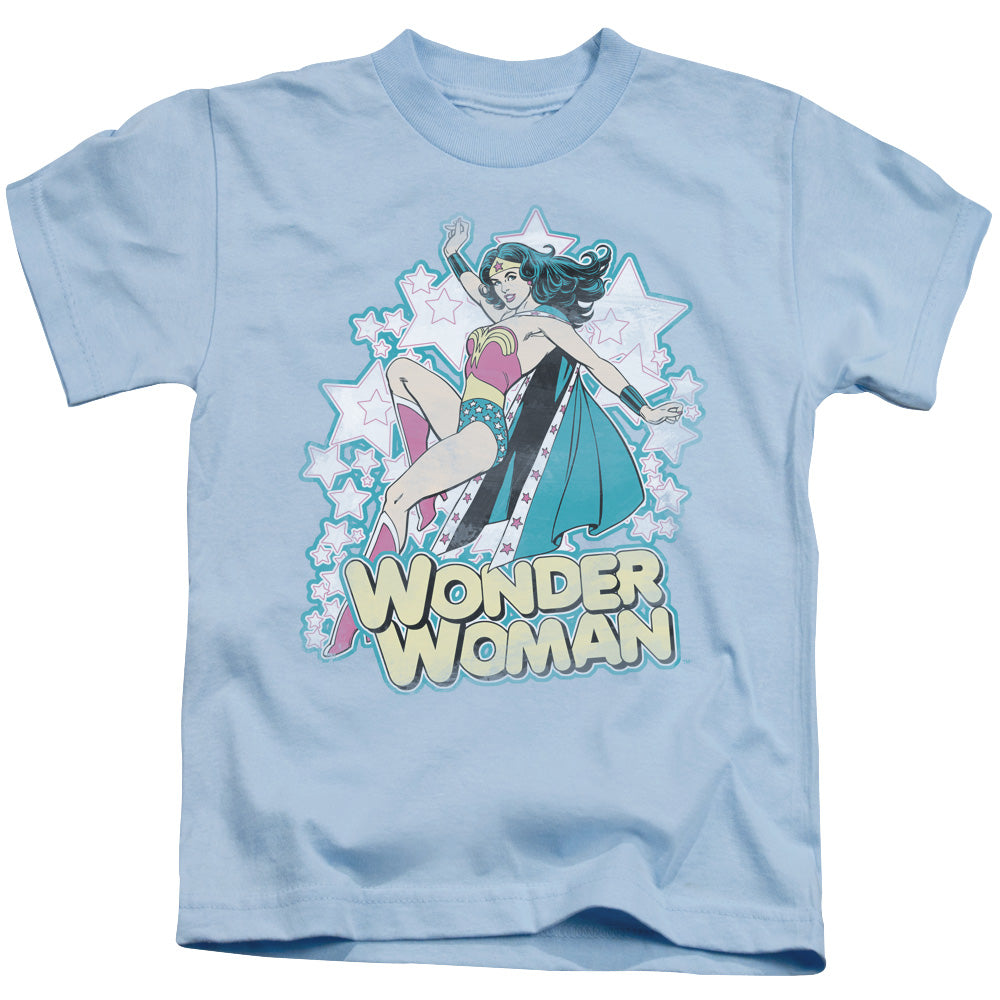 DC Comics Im Wonder Woman Juvenile Kids Youth T Shirt Light Blue 