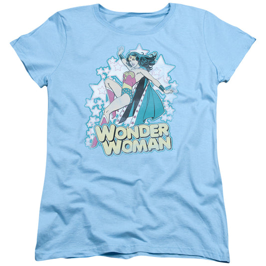 DC Comics Im Wonder Woman Womens T Shirt Light Blue