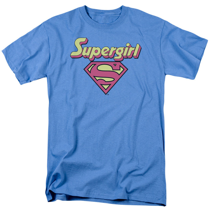 DC Comics Im a Supergirl Mens T Shirt Carolina Blue