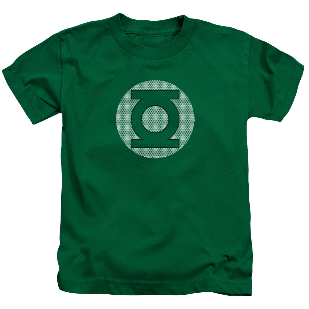 DC Comics Gl Little Logos Juvenile Kids Youth T Shirt Kelly Green 