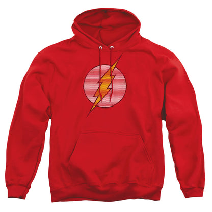 Dc Flash Flash Little Logos Mens Hoodie Red