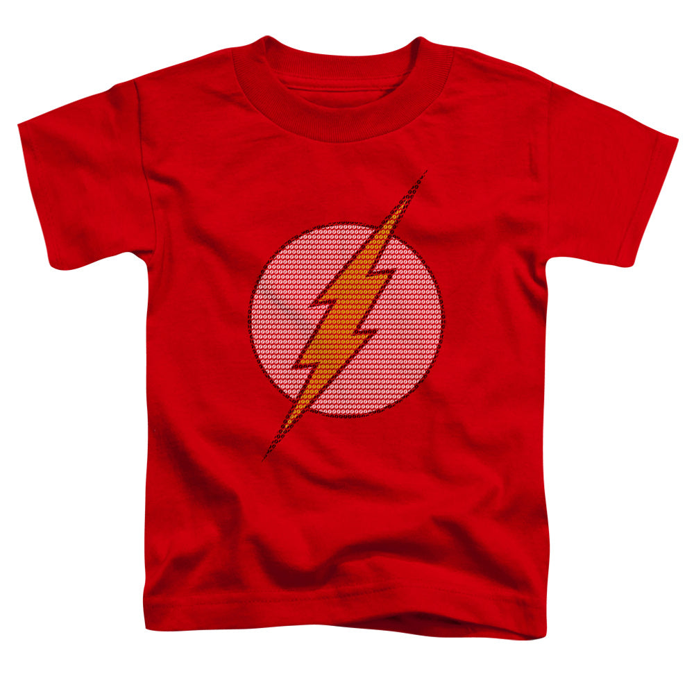 DC Comics Flash Flash Little Logos Toddler Kids Youth T Shirt Red