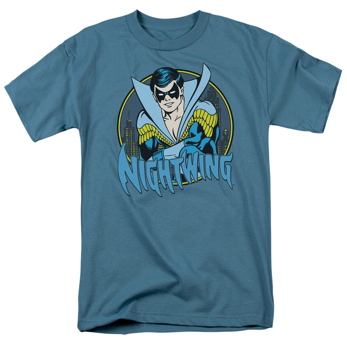 DC Comics Nightwing Mens T Shirt Slate