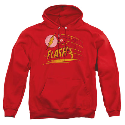 Dc Flash Like Lightning Mens Hoodie Red