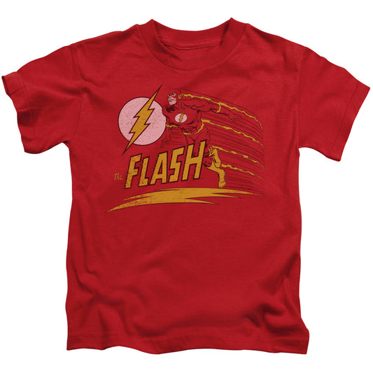 DC Comics Flash Like Lightning Juvenile Kids Youth T Shirt Red 