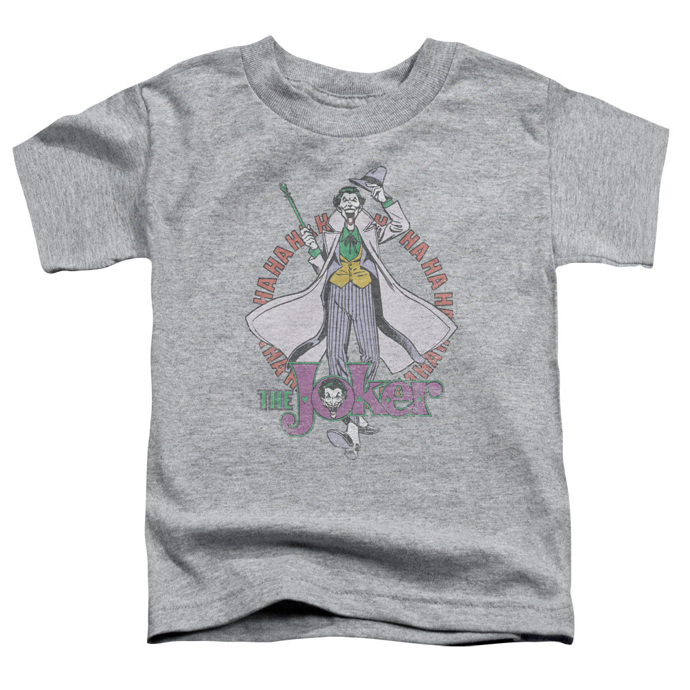 DC Comics Maniacal Toddler Kids Youth T Shirt Athletic Heather