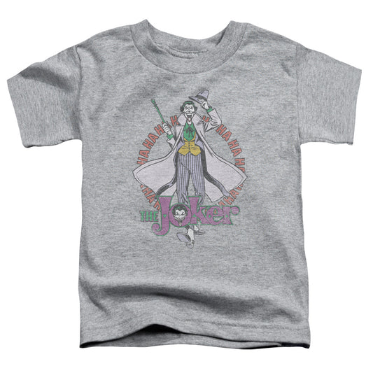 DC Comics Maniacal Toddler Kids Youth T Shirt Athletic Heather