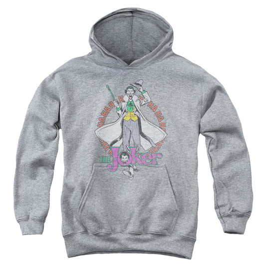 DC Comics Maniacal Kids Youth Hoodie Heather