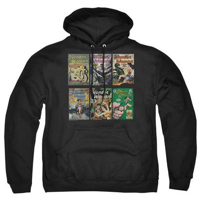 Dc Ww Covers Mens Hoodie Black Officially Licensed