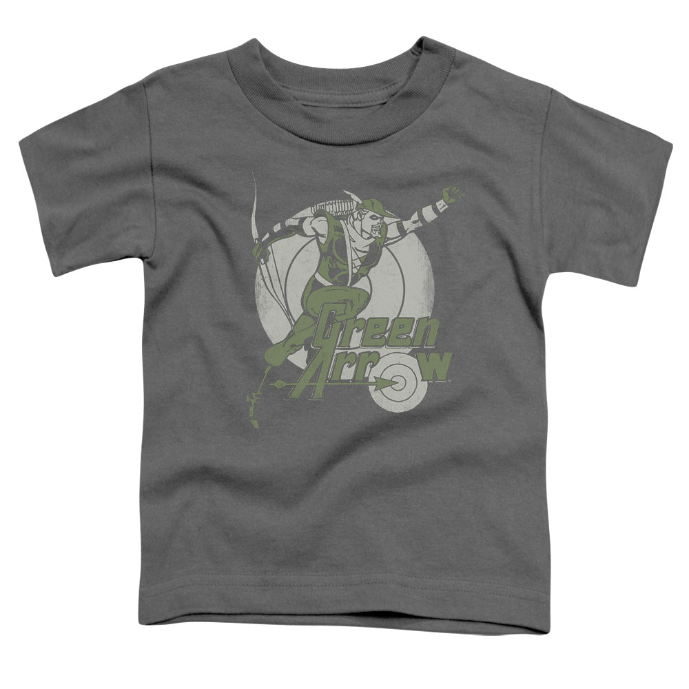 DC Comics Right on Target Toddler Kids Youth T Shirt Charcoal
