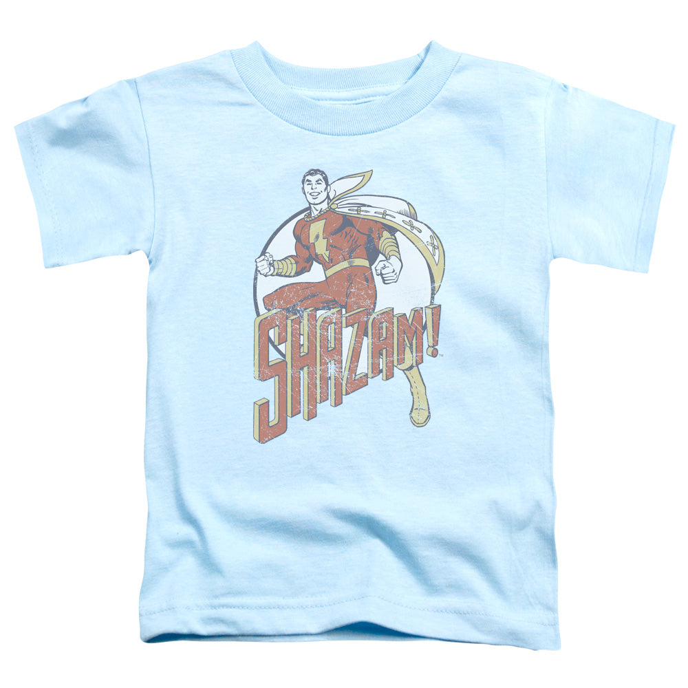 DC Comics Stepping Out Toddler Kids Youth T Shirt Light Blue