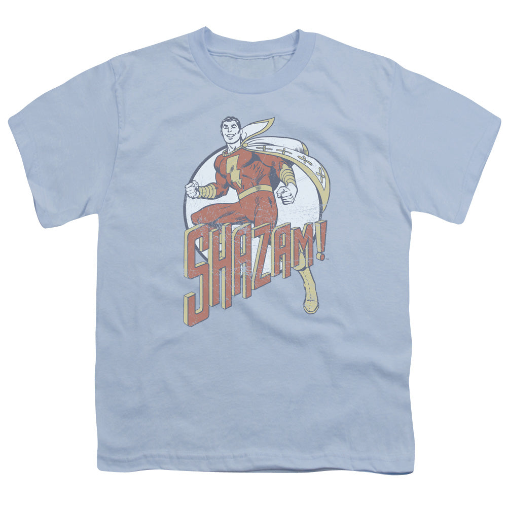 DC Comics Stepping Out Kids Youth T Shirt Light Blue
