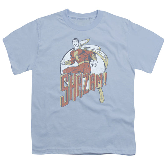 DC Comics Stepping Out Kids Youth T Shirt Light Blue