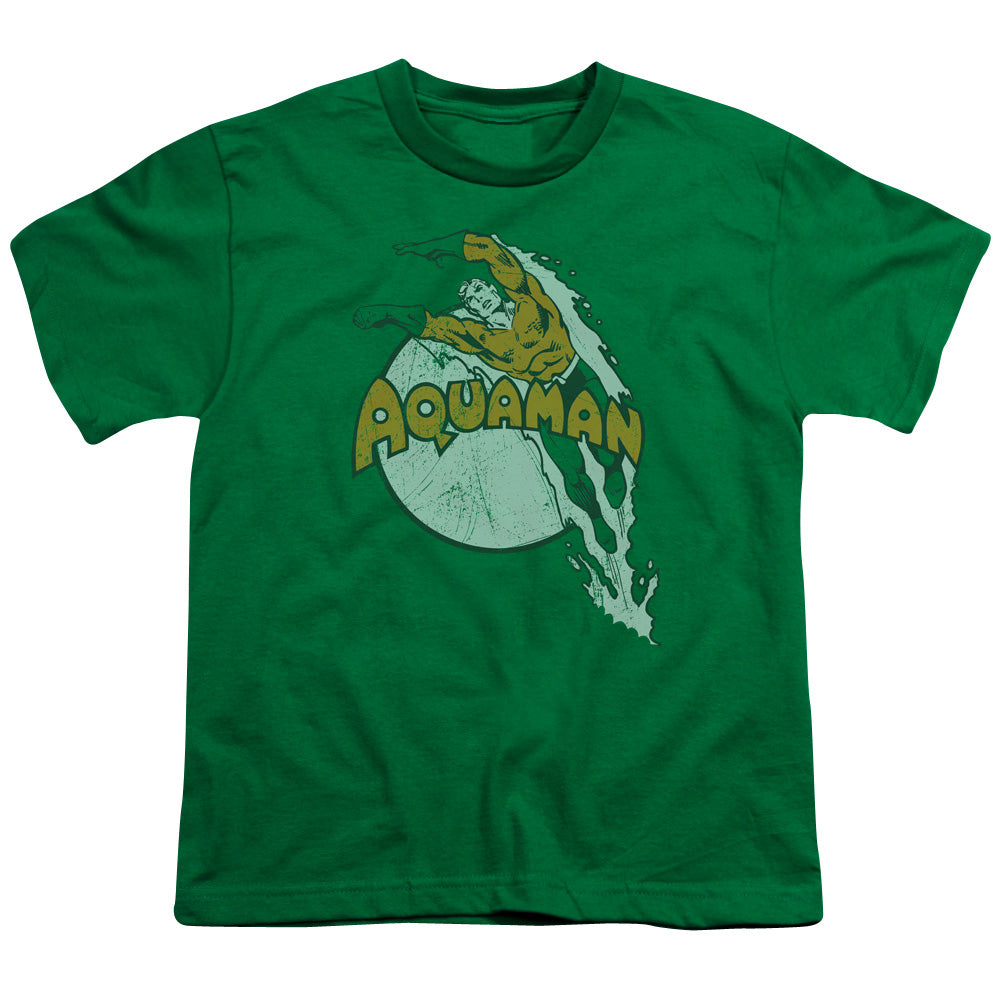 DC Comics Splash Kids Youth T Shirt Kelly Green