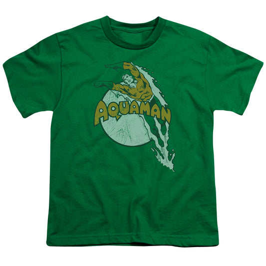 DC Comics Splash Kids Youth T Shirt Kelly Green