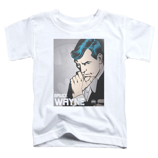 DC Comics Bruce Wayne Toddler Kids Youth T Shirt White